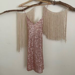 URBAN OUTFITTERS SEQUIN MINI DRESS